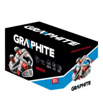 Graphite 59G678, zasilanie (kabel), 850W, 16500rpm, 82mm, 3mm, 0-12mm, ergonomiczny kształt Graphite 59G678, zasilanie (kabel), 850W, 16500rpm, 82mm, 3mm, 0-12mm, ergonomiczny kształt