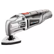 Szlifierka uniwersalna Graphite 59G023, elektryczna (kabel), 230V, 250W, 21000osc./min, 2,8&deg;, 2 wymienne głowice, opakowanie kartonowe