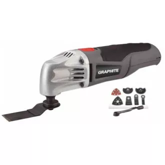 Szlifierka uniwersalna Graphite 59G020, elektryczna (kabel), 230V, 180W, 20000osc./min, 2,8&deg;