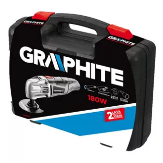 Szlifierka uniwersalna Graphite 59G020, elektryczna (kabel), 230V, 180W, 20000osc./min, 2,8&deg;