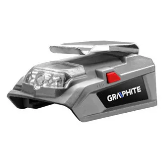 Ładowarka USB i latarka, 18 V, Energy , grafitowa