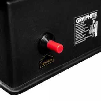 Nagrzewnica gazowa Graphite 58GE101, 3000W, do ogrzewania podłóg i powierzchni magazynów i placów budowy, NA SPRZEDAŻ