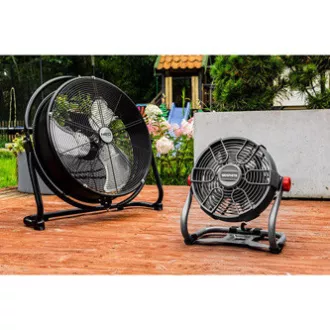 Wentylator 58G080, akumulator, 18 V, zasilanie sieciowe lub akumulatorowe, grafitowy