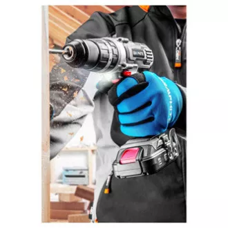 Wiertarko-wkrętarka, 58G010, akumulatorowa, 18 V, z wkrętarką udarową, Energy , grafitowa