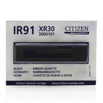 Oryginalna taśma do kas fiskalnych Citizen, 3000101, IR 91, czarna, Citizen IR91B, MD910, MD911, IDP3110, IDP3111, CBM900