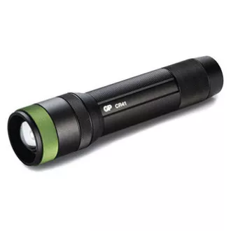 Latarka LED, Li-Ion 3,7V/2500mAh, metalowa, czarna, 650lm, CR41