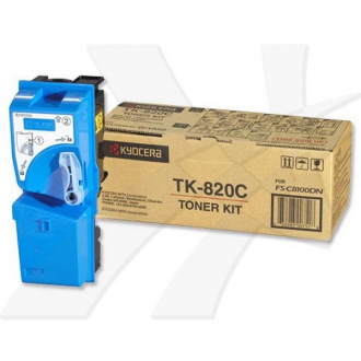 Kyocera TK-820 (TK820C) - toner, cyan