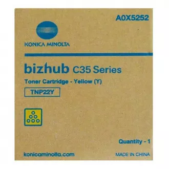 Konica Minolta TNP-22 (A0X5252) - toner, yellow (żółty)