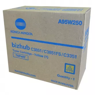 Konica Minolta TNP-49 (A95W250) - toner, yellow (żółty)