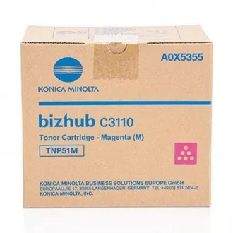 Konica Minolta TNP-51 (A0X5355) - toner, magenta