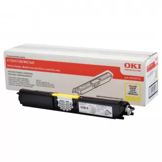 Oki C110 (44250721) - toner, yellow (żółty)