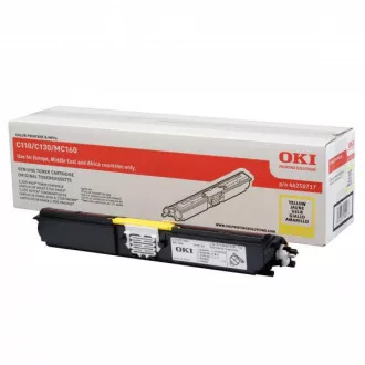 Oki C110 (44250717) - toner, yellow (żółty) Oki C110 (44250717) - toner, yellow (żółty)