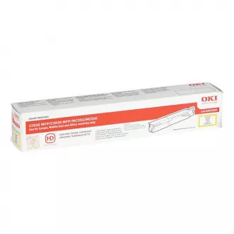 Oki 3520 (43459369) - toner, yellow (żółty)