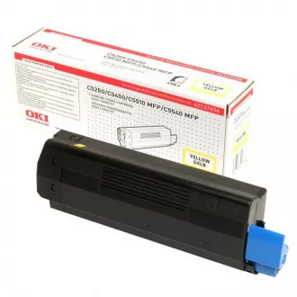 Oki C5250 (42127454) - toner, yellow (żółty)