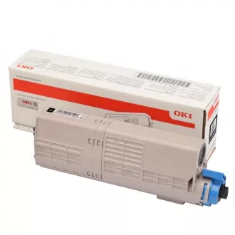 Oki 46490608 - toner, black (czarny)