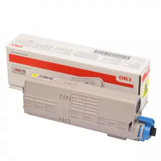 Oki 46490605 - toner, yellow (żółty)