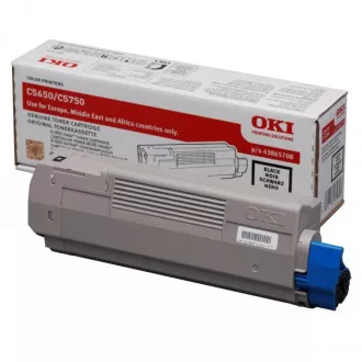 Oki C5650 (43865708) - toner, black (czarny)