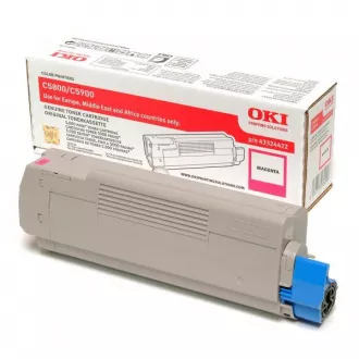 Oki 5550 (43324422) - toner, magenta