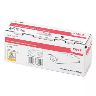 Oki 09006129 - toner, yellow (żółty)