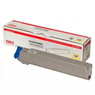 Oki C9600 (42918913) - toner, yellow (żółty)