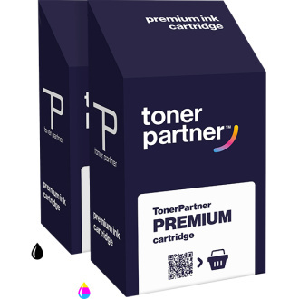 MultiPack TonerPartner tusz PREMIUM do HP 652-XL (F6V25A, F6V24A), black + color (czarny + kolor)