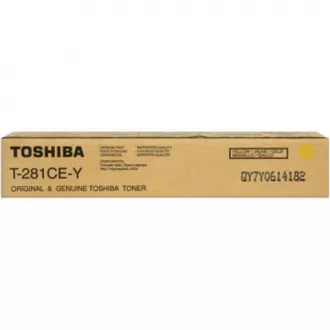 Toshiba T-281CEY - toner, yellow (żółty)