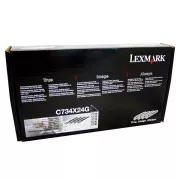 Lexmark C734X24G - bęben, black + color (czarny + kolor)
