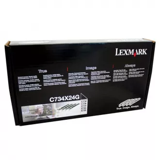 Lexmark C734X24G - bęben, black + color (czarny + kolor) Lexmark C734X24G - bęben, black + color (czarny + kolor)