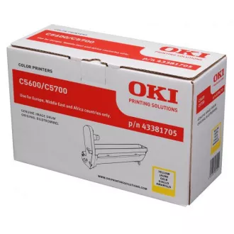 Oki 43381705 - bęben, yellow (żółty) Oki 43381705 - bęben, yellow (żółty)
