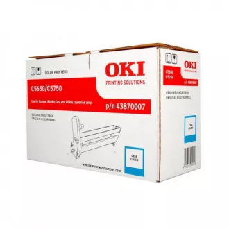 Oki 43870007 - bęben, cyan