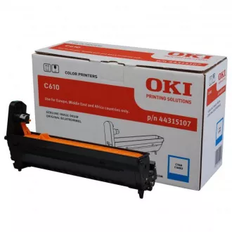 Oki 44315107 - bęben, cyan