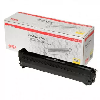 Oki 42918105 - bęben, yellow (żółty)