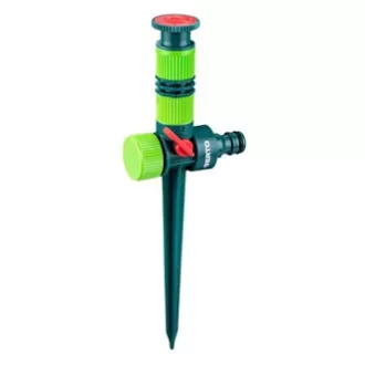 Opryskiwacz ogrodowy Verto z regulacją natężenia strumienia, zasięg do 78 m², przyłącze 1/2", kolor zielony, 15G785 Opryskiwacz ogrodowy Verto z regulacją natężenia strumienia, zasięg do 78 m², przyłącze 1/2", kolor zielony, 15G785