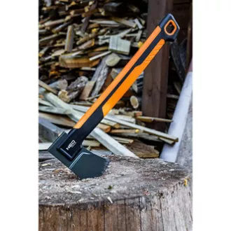 Siekiera NEO TOOLS 27-031, waga całkowita 950g, waga głowicy 700g, długość siekiery 44,5cm