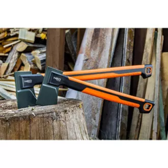Siekiera NEO TOOLS 27-032, waga całkowita 1200g, waga głowicy 850g, długość siekiery 59,7cm