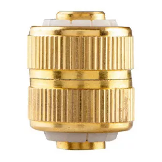 NEO TOOLS Złącze węża do stałego podłączenia węża materiał mosiądz, 1/2", złote, 15-736