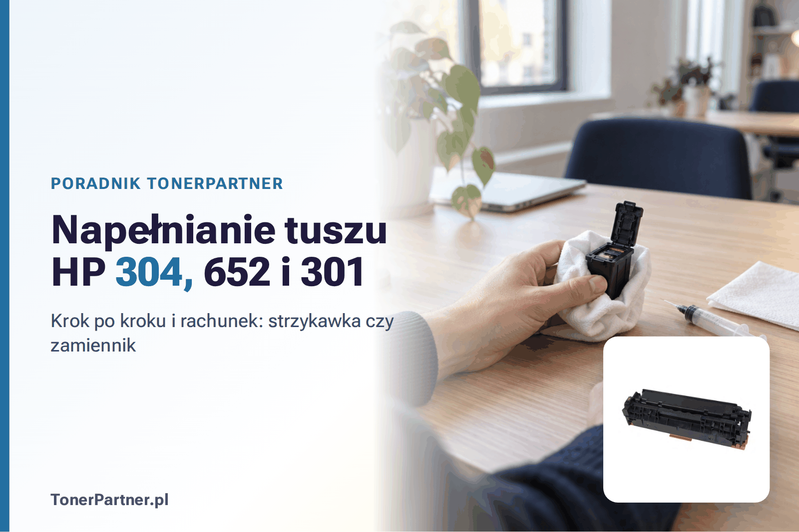 Jak napełnić tusz do drukarki HP 304, 652 i 301 – i czy się opłaca